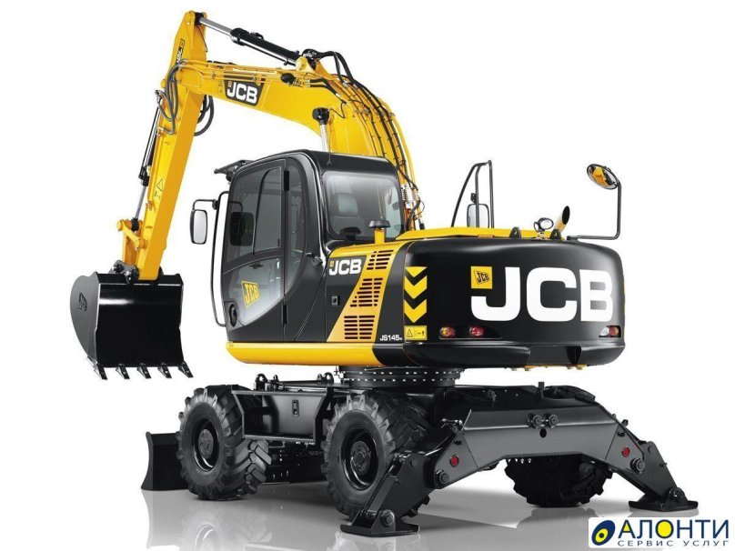 Колесный экскаватор JCB js 145w