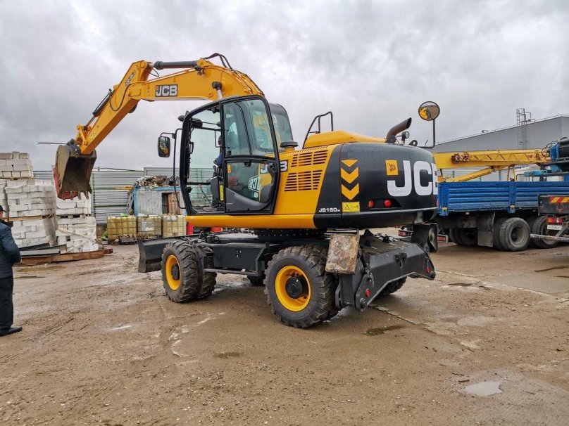 JCB 160w колесный экскаватор