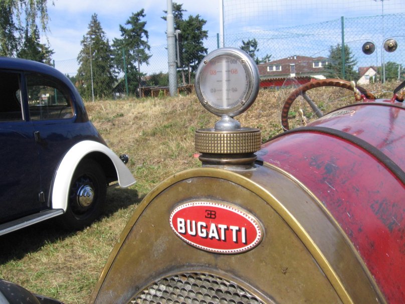 1928 Bugatti Type 44 Hood ornament,