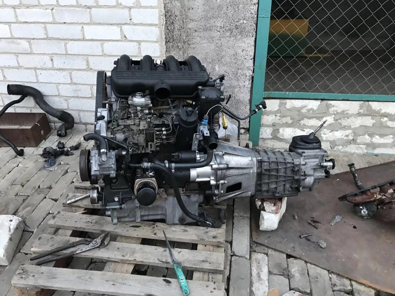 Дизельный двигатель Пежо 1.9 на ниву