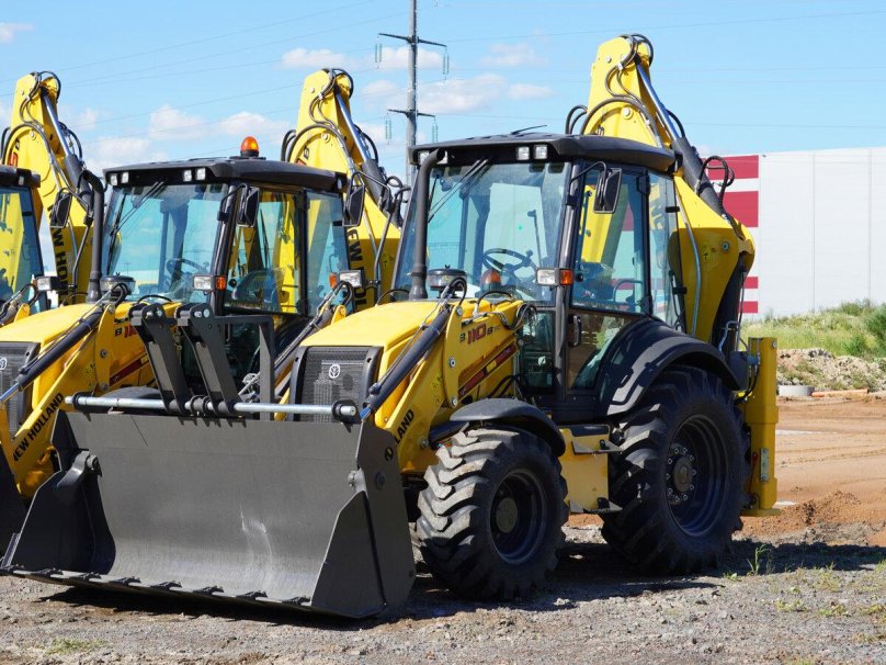 Экскаватор-погрузчик New Holland b110b
