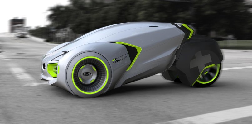 Лада электромобиль концепт