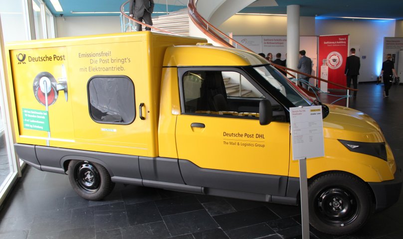 Saab Electric delivery van