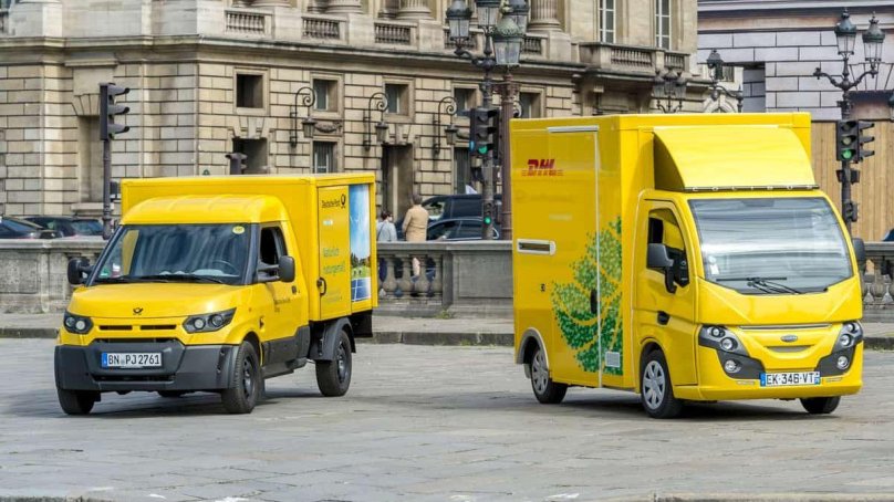 Новый Форд электрофургон