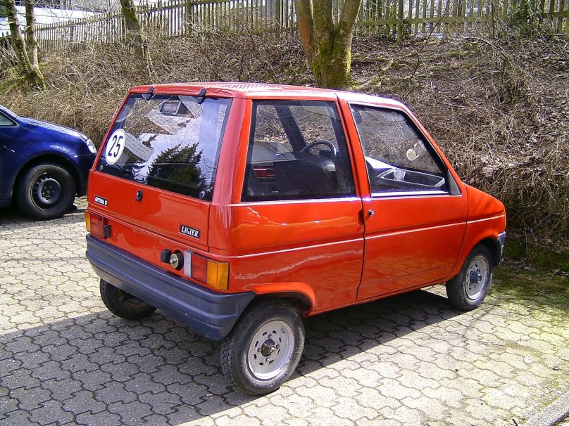 Микроавтомобиль Ligier 50 куб