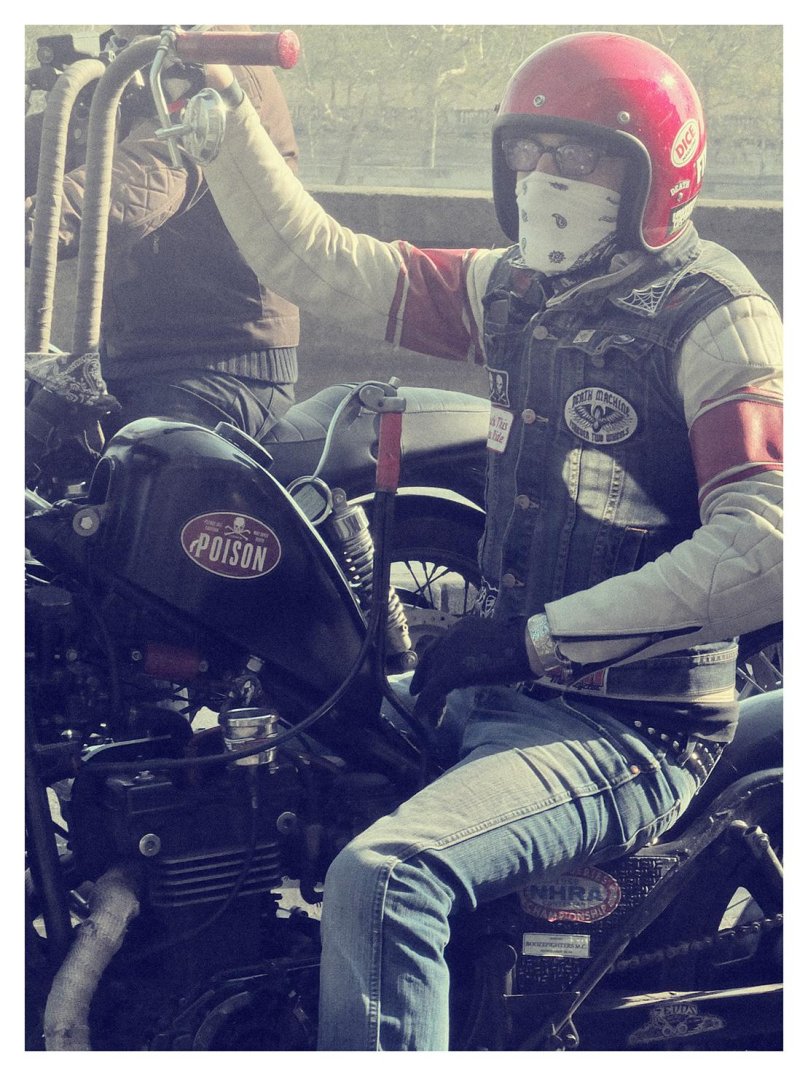 Вождение мотоцикла