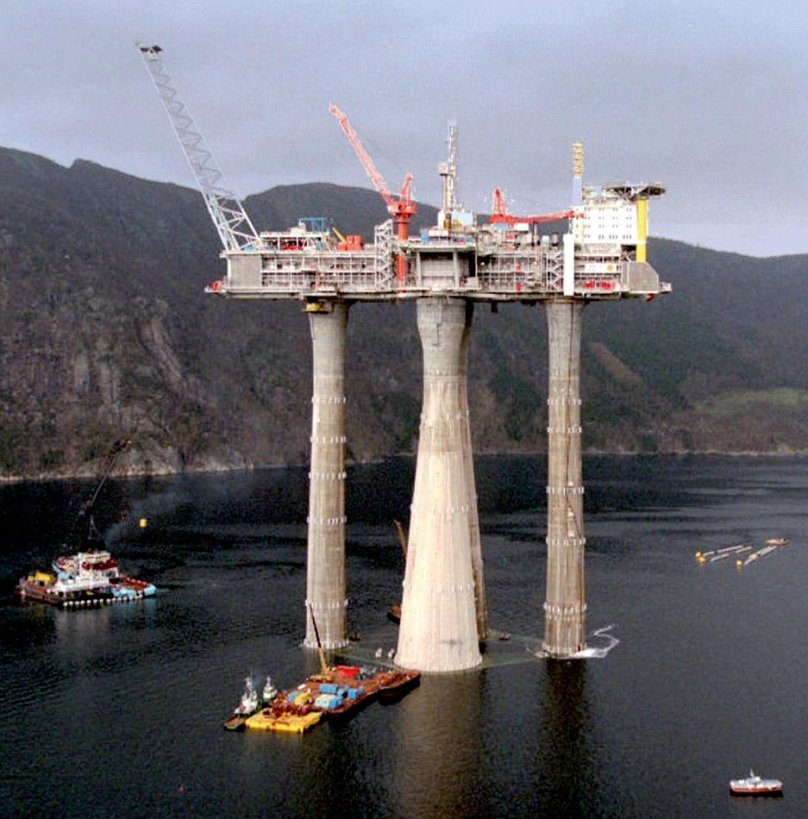 Нефтегазовая платформа «Тролль-а», Норвегия
