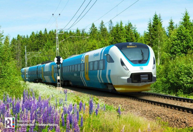 Bombardier поезда