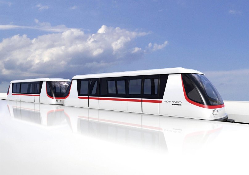 Дубай. Монорельс. 3