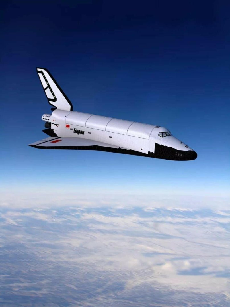 Космический челнок Буран СССР