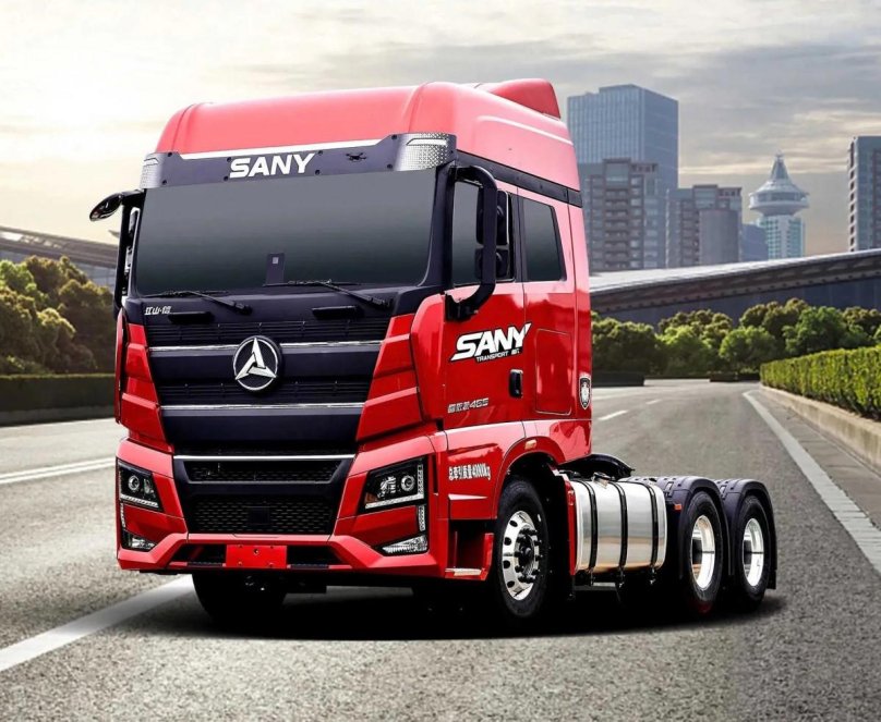 Sany тягач седельный