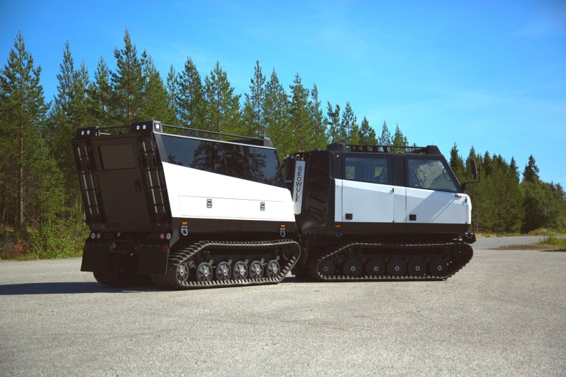 Шведские гусеничные вездеходы bvs10