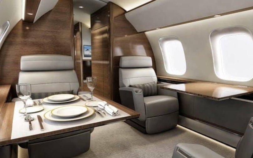 Bombardier Global 8000 Interior
