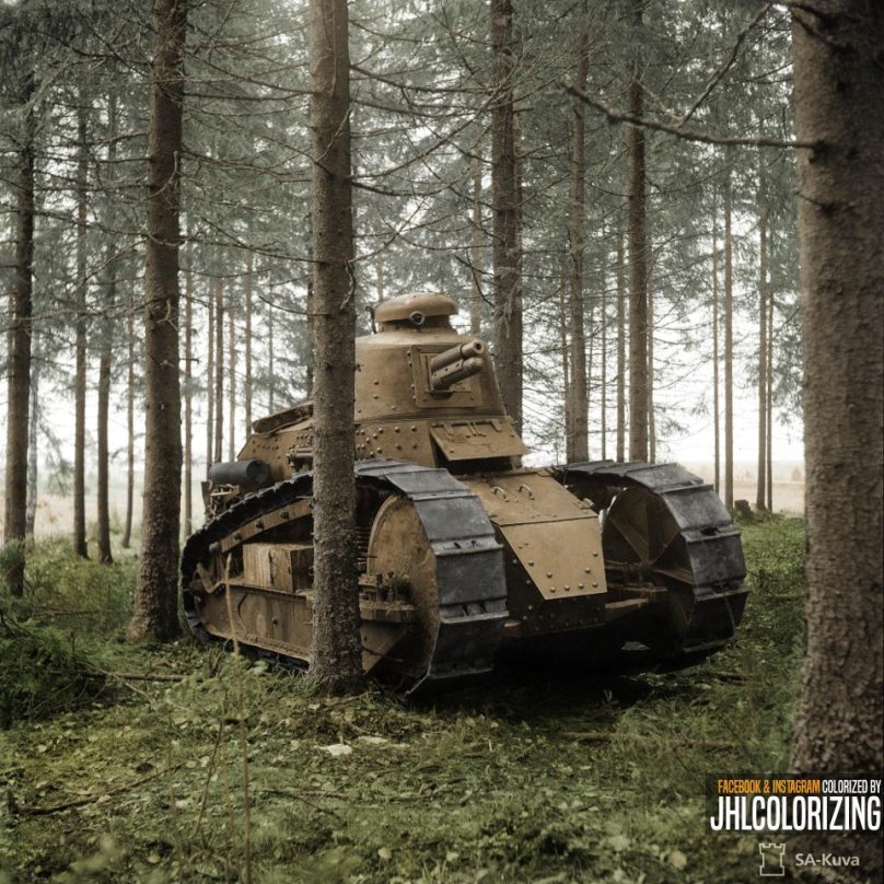 Renault ft 17 финский