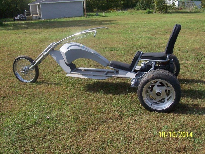 Велочоппер трайк