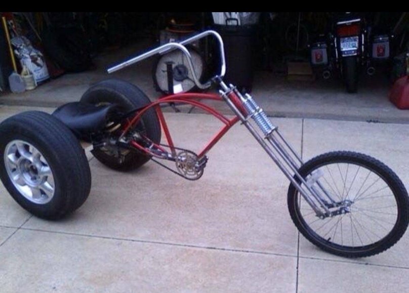 Дрифт трайк кастом