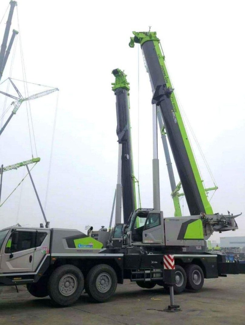 Зумлион кран 100т