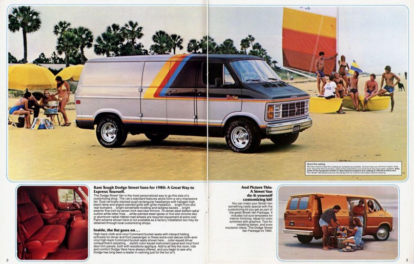 Dodge Ram van 1980