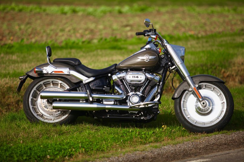 Мотоцикл Harley Davidson FLSTF ( fat boy )