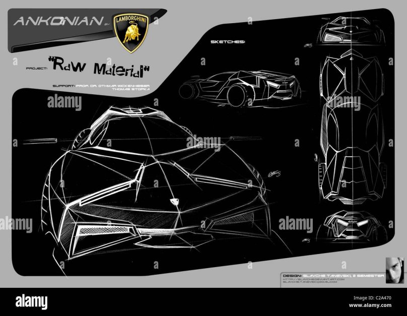 Lamborghini Ankonian Batmobile