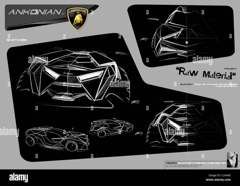 Lamborghini Ankonian Batmobile