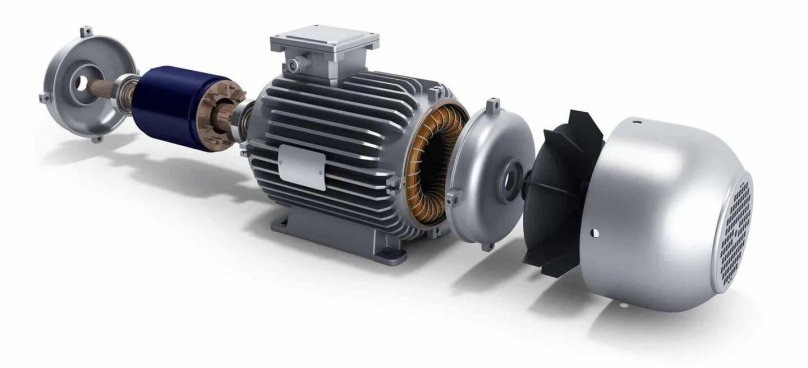 Многоскоростной асинхронный двигатель