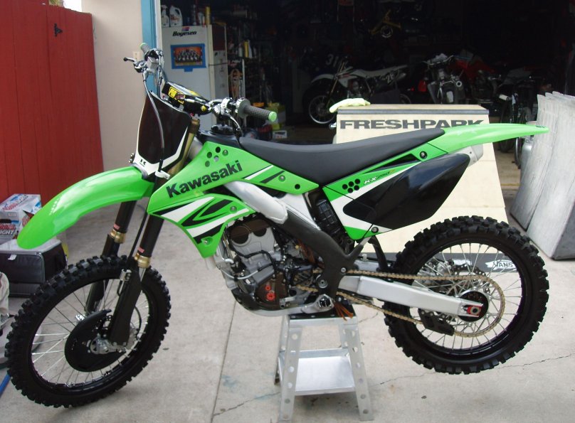 Kawasaki kx250f 2008