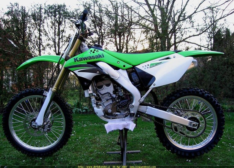 Kawasaki kx250f 2007