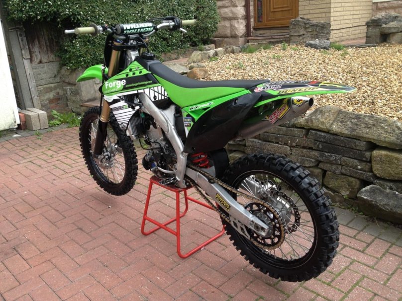 Kawasaki kx250f 2012