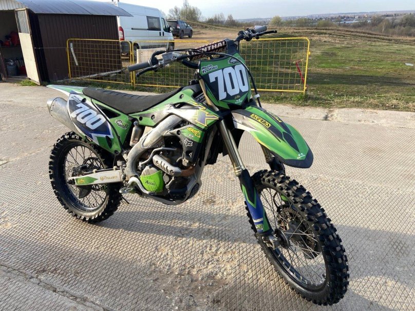 Kawasaki kx250f 2012
