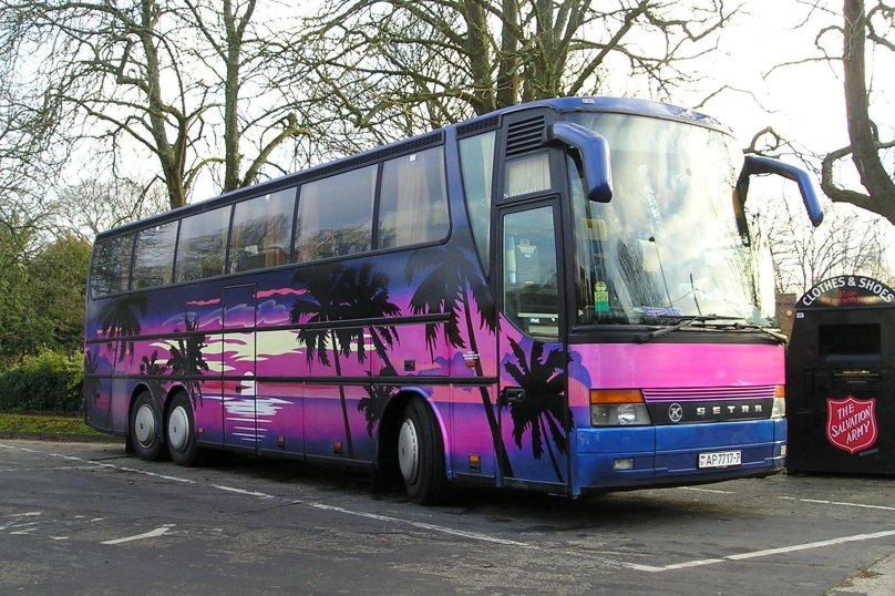 Twin coach Bus