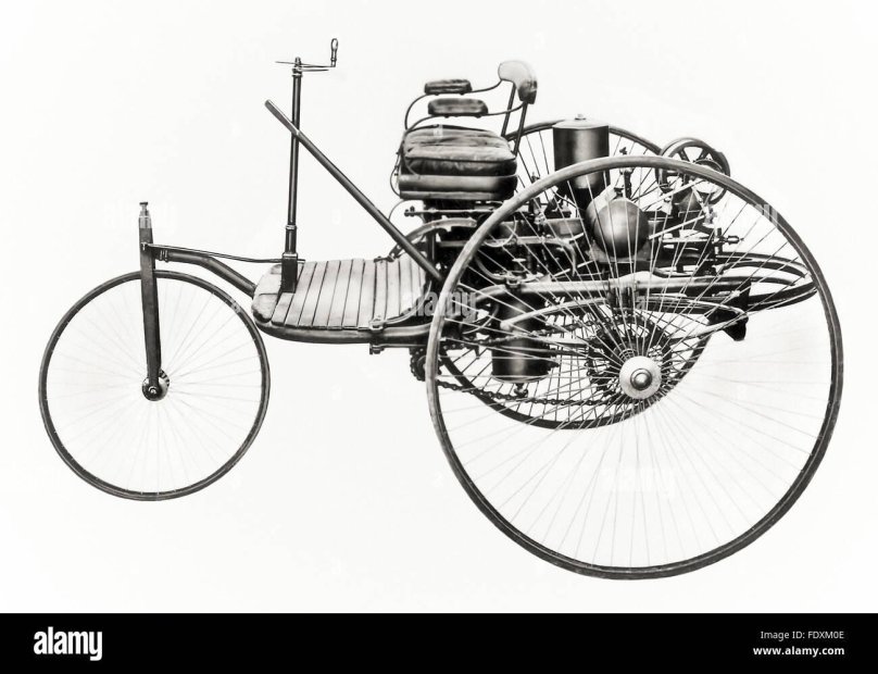Benz Patent-Motorwagen 1886 двигатель