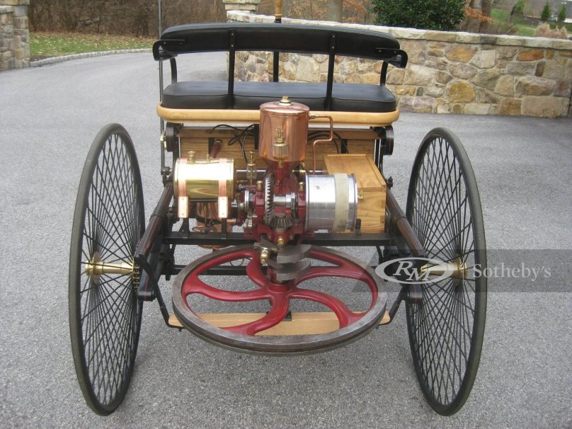 Benz Patent-Motorwagen 1886 двигатель