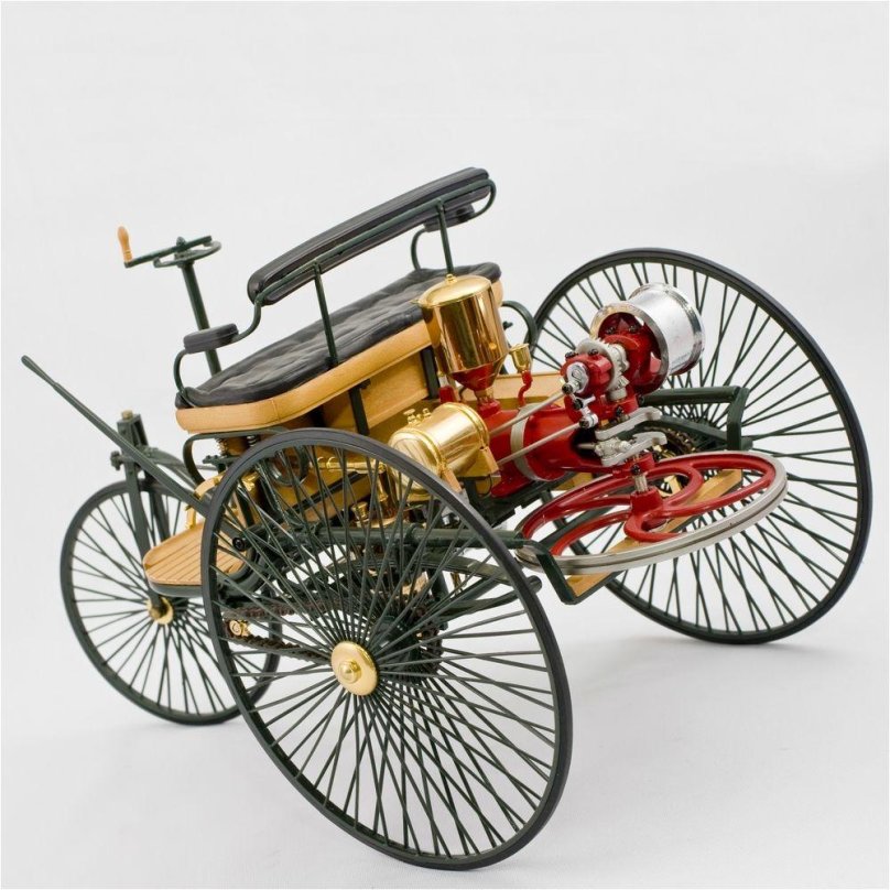Benz Patent-Motorwagen 1886 двигатель