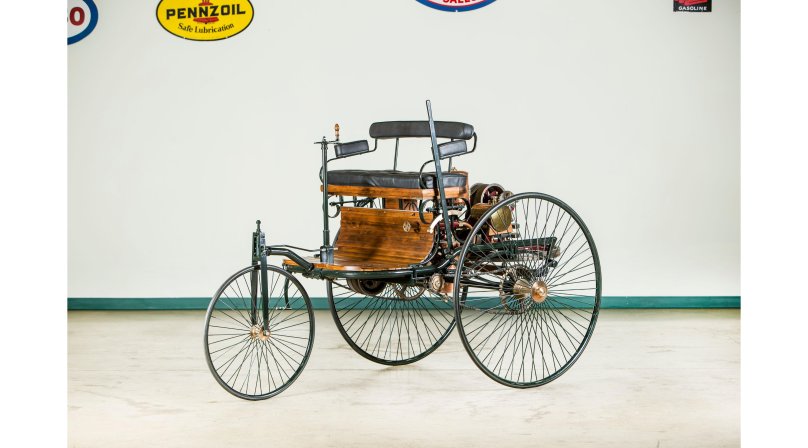 Benz Patent-Motorwagen 1886 двигатель
