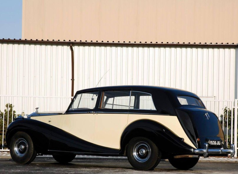 1953 Silver Rolls Royce