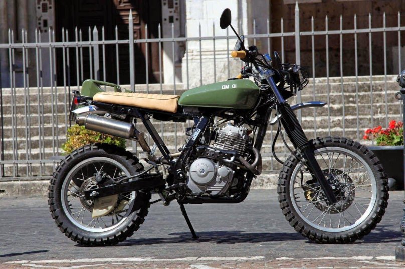 Мопед скремблер