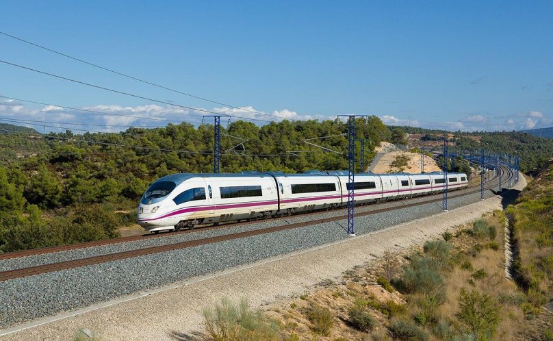 Поезд Испании Renfe скоростной