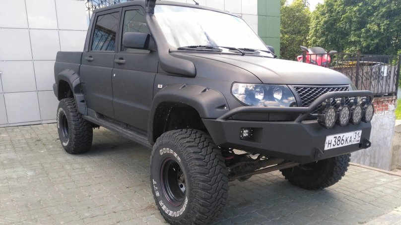 Расширители колесных арок УАЗ пикап