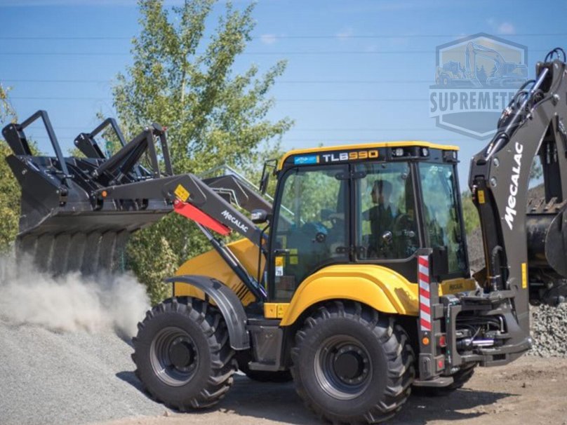 Mecalac экскаватор погрузчик