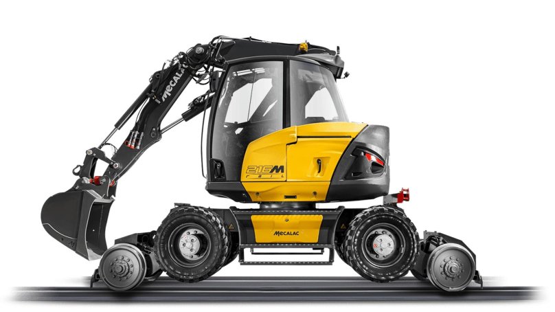 Mecalac 216mrail