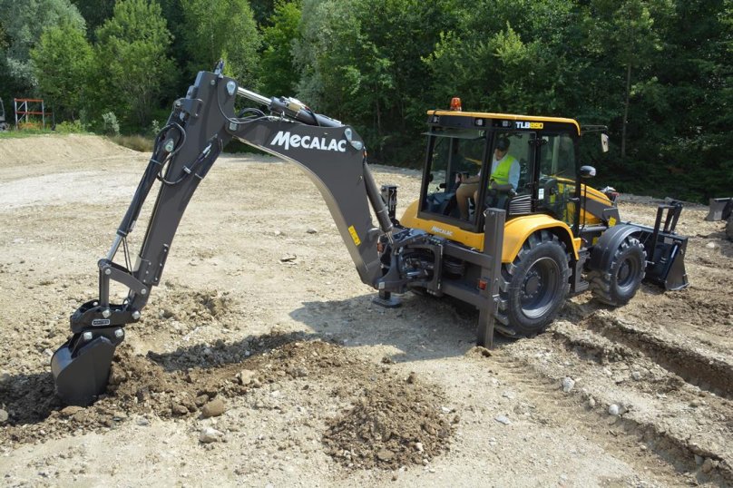 Экскаватор-погрузчик Mecalac tlb890.