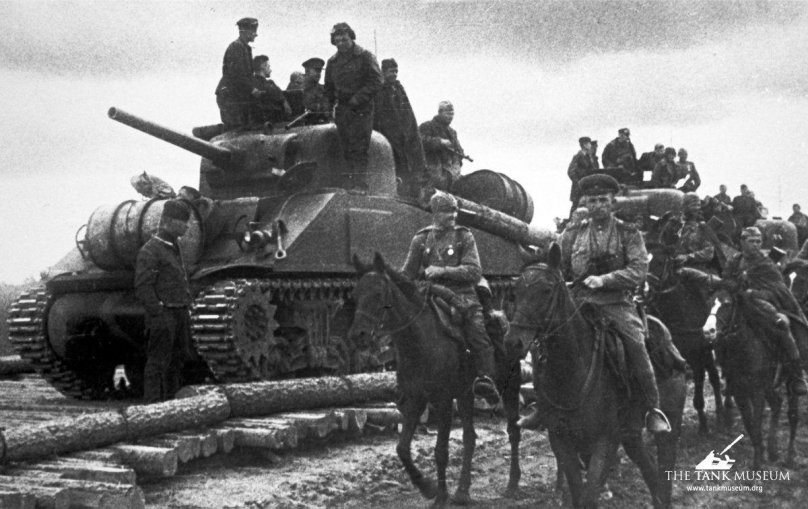 Танк м4 Шерман в РККА