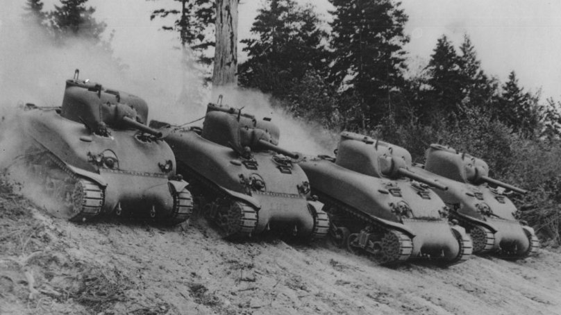 Танк Шерман м4а2