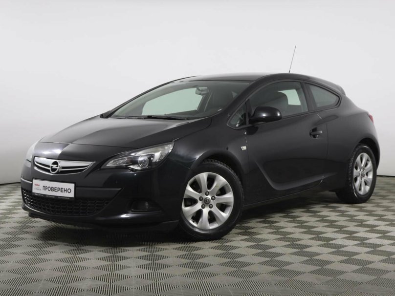 Opel Astra GTC 2014 черный