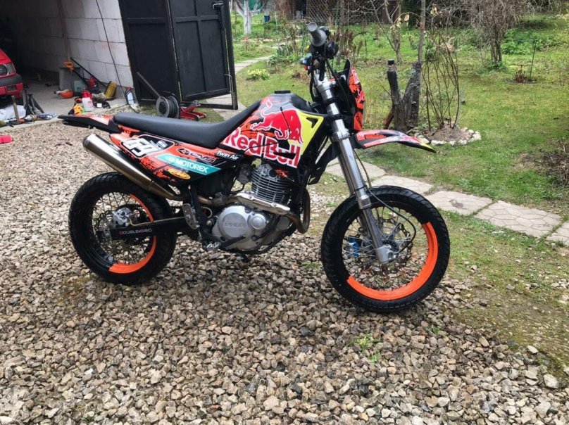 Honda CRF 450x мотард