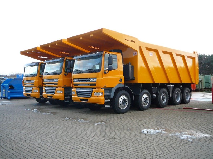 Самосвал GINAF 10x6