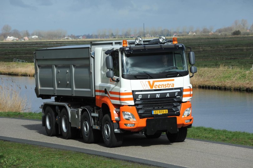 Самосвал GINAF 5395 TS