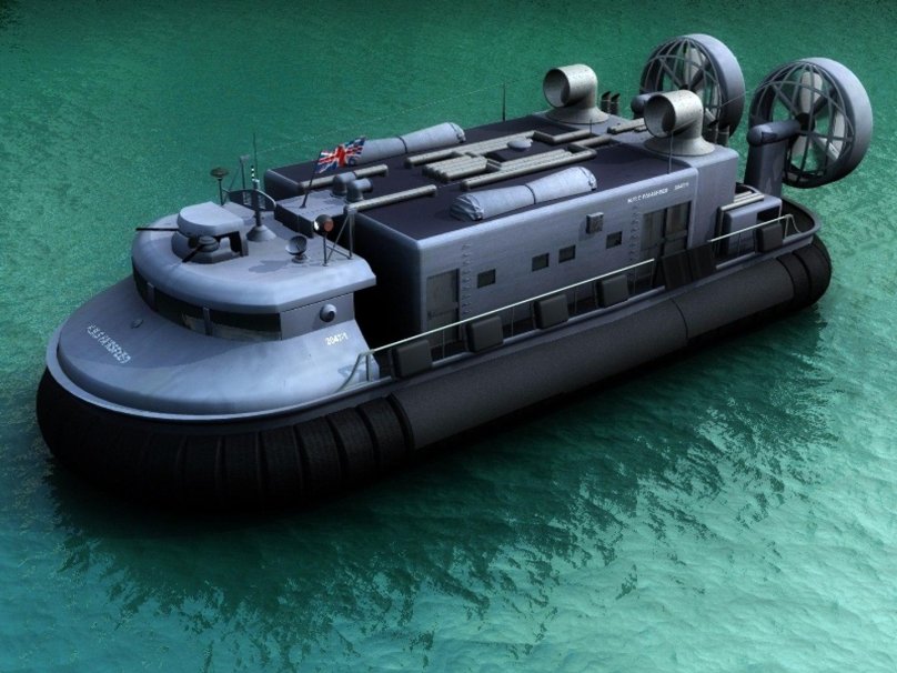 Pioneer mk3 1 Airlift Hovercraft