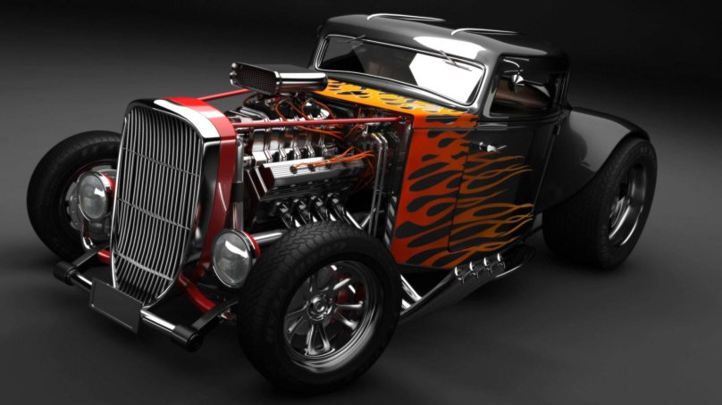 Ford Flathead Roadster Тони Старка